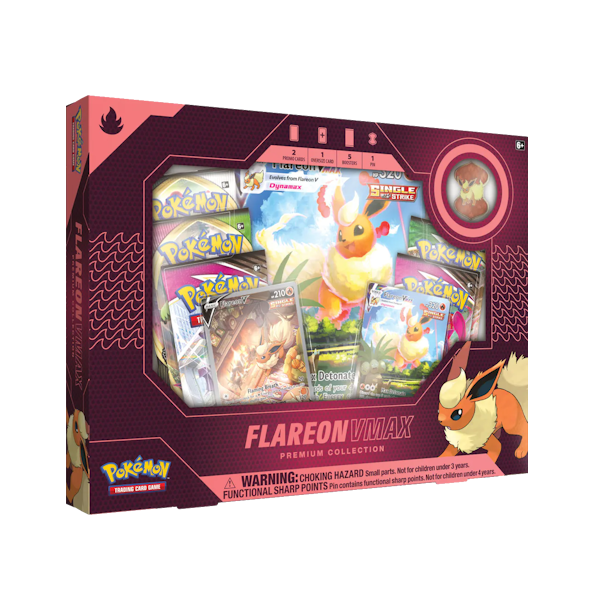 Pokémon: Premium Collection Box - Flareon VMAX