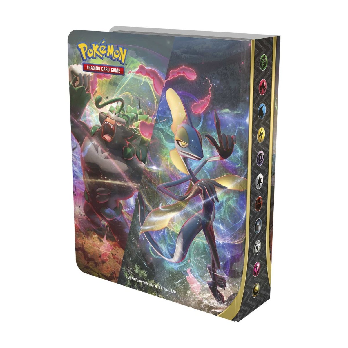 Pokémon Rebel Clash: Mini Portfolio achterkant