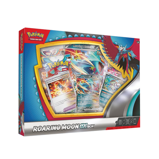 Pokémon Roaring Moon ex Box