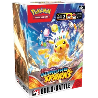Pokémon Surging Sparks: Build & Battle Box