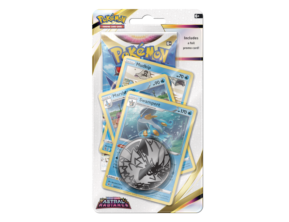 Pokémon Astral Radiance: Premium Checklane Blister - Swampert
