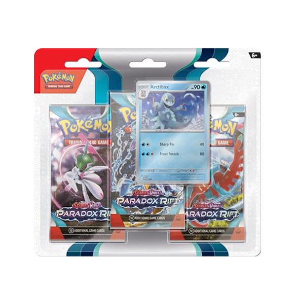 Pokémon Scarlet & Violet - Paradox Rift: 3-Pack Blister - Arctibax