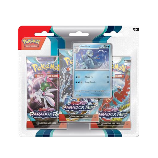 Pokémon Paradox Rift: 3er-Blisterpackung – Arctibax