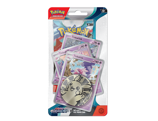 Pokémon Scarlet & Violet - Paradox Rift: Premium Checklane Blister - Tinkaton