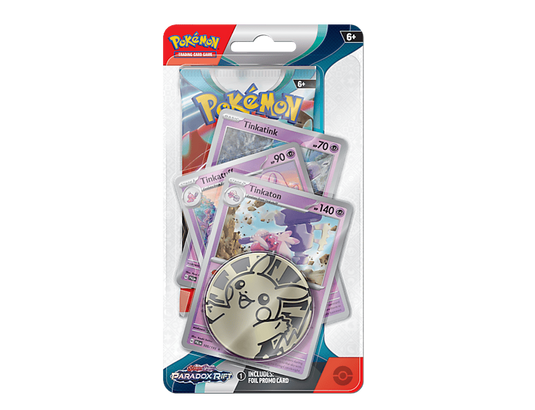 Pokémon Paradox Rift: Premium Checklane Blister - Tinkaton