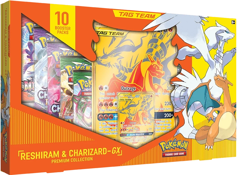 Pokémon Tag Team Reshiram & Charizard GX Premium Collection