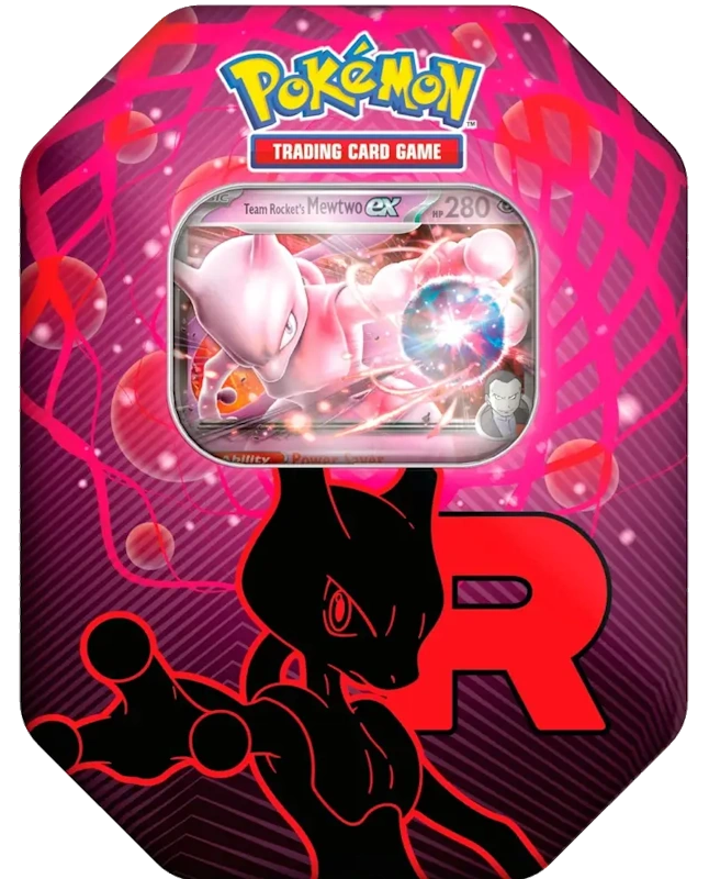 Pokémon Team Rocket: Tin - Mewtwo ex