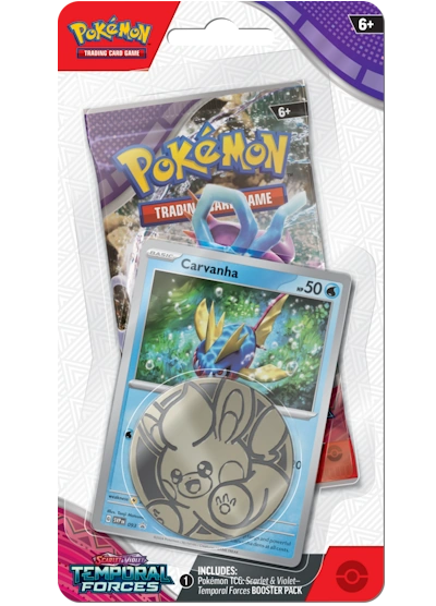 Pokémon Temporal Forces: 1-Pack Blister - Carvanha
