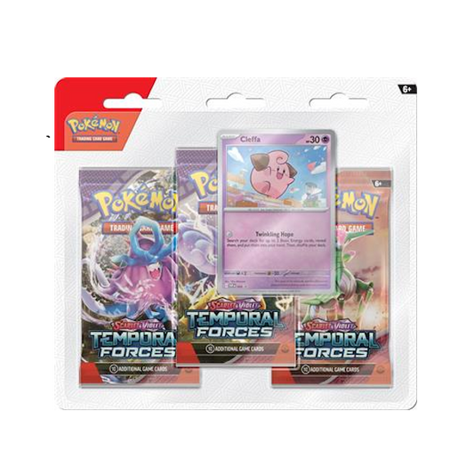 Pokémon Temporal Forces: 3-Pack Blister - Cleffa