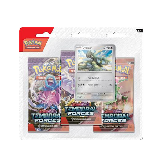 Pokémon Temporal Forces: 3-Pack Blister - Cyclizar