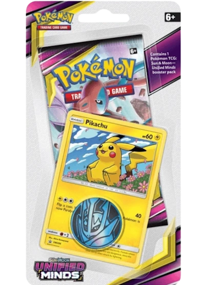 Pokémon Unified Minds: 1-Pack Blister - Pikachu