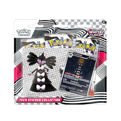 Pokémon White Flare: Tech Sticker Collection - Gothitelle