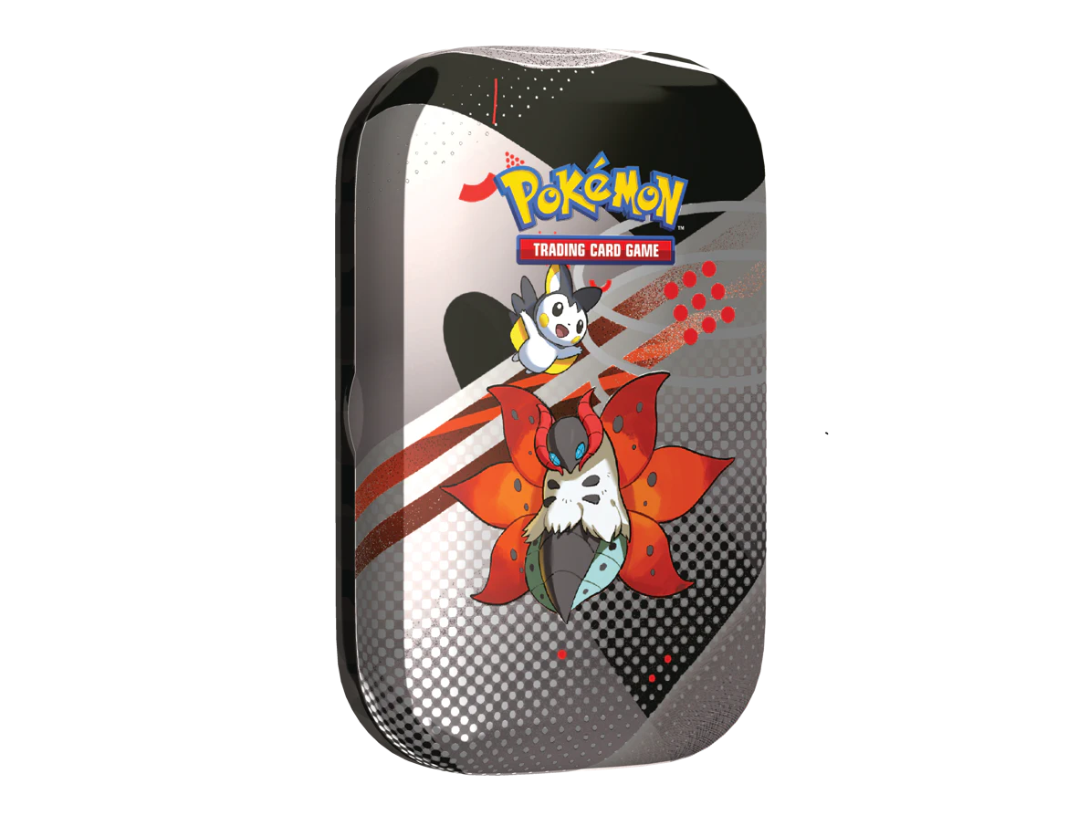 Pokémon Black Bolt & White Flare Unova Mini Tin Volcarona & Emolga