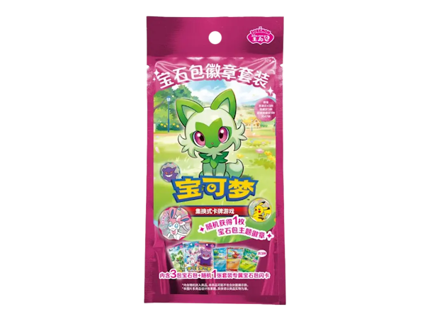 Pokémon (CN) Gem Pack Badge Set