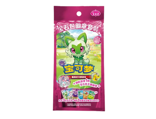 Pokémon (CN) Gem Pack Badge Set