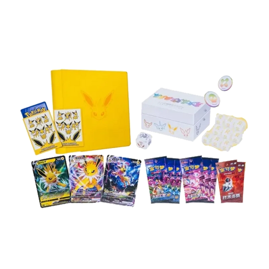 Pokémon (CN) Jolteon VMAX: Gift Box geopend