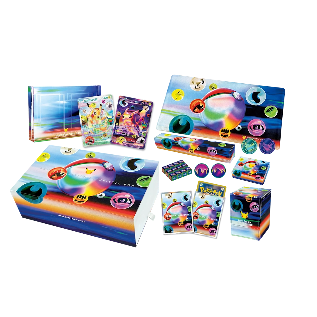 Pokémon (JP) 30th Celebration: Futuristic Box inhoud