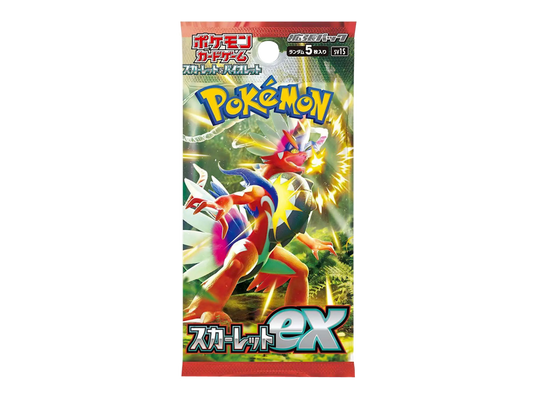 Pokémon (JP) Scarlet ex: Booster Pack