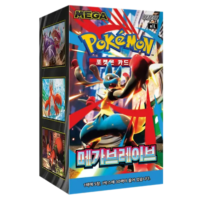 Pokémon (KOR) Mega Brave (M1L): Booster Box