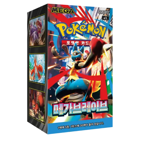 Pokémon (KOR) Mega Brave (M1L): Booster Box