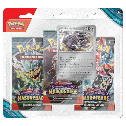 Pokémon Twilight Masquerade: 3-Pack Blister - Revavroom