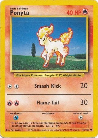 Ponyta 60/102 – Basisset (Unbegrenzt) – Normal