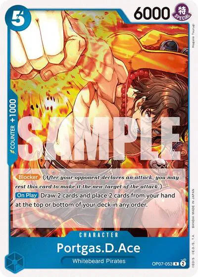 Portgas.D.Ace OP07-053 - 500 Years in the Future - Foil