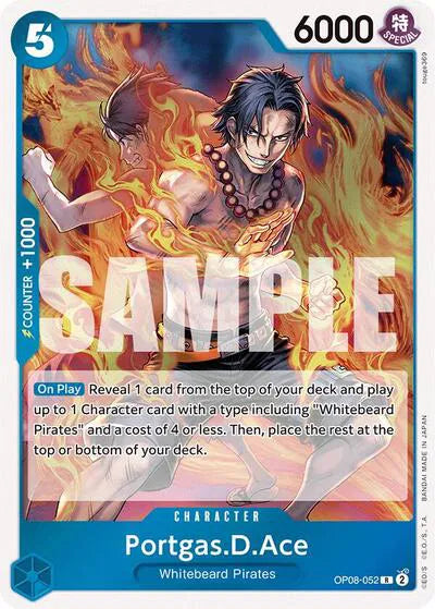 Portgas.D.Ace OP08-052 - Two Legends - Foil
