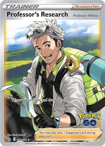 Professor's Research 078/078 - Pokemon Go - Holofoil