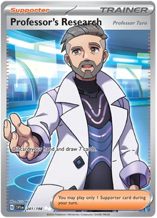 Professor's Research (Professor Turo) 241/198 - Scarlet & Violet - Holofoil