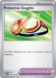 Protective Goggles 164/165 - Scarlet & Violet 151 - Reverse Holofoil