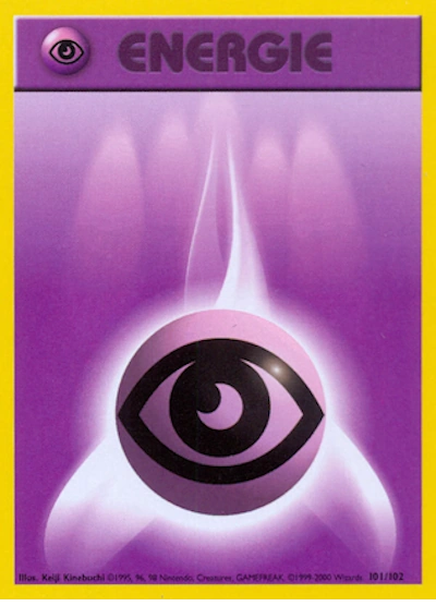 Psychic Energy (NL) 101/102 - Base Set (Unlimited) - Normal