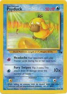 Psyduck 53/62 - Fossil (Unlimited) - Normal