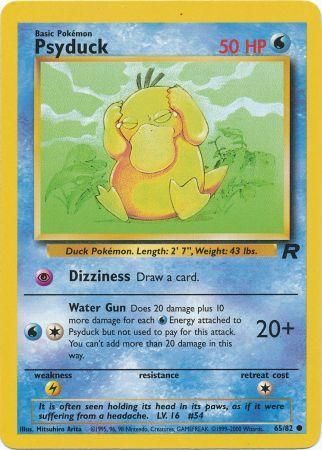 Psyduck 65/82 - Team Rocket (Unlimited) - Normal
