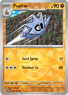 Pupitar 048/131 - Prismatic Evolutions - Master Ball Pattern
