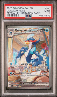 Quaquaval ex (PSA 9) 260/193 – Paldea Evolved – Holofoil