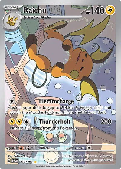 Raichu 211/193 - Paldea Evolved - Holofoil