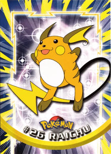 Raichu 26 - Topps Series 1 - Base Chrome