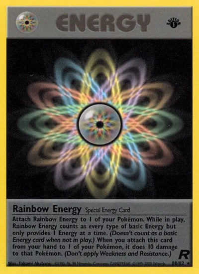 Rainbow Energy 80/82 - Team Rocket (Unlimited) - Normal