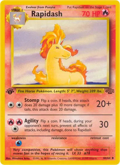 Rapidash 44/64 – Dschungel (Unbegrenzt) – Normal