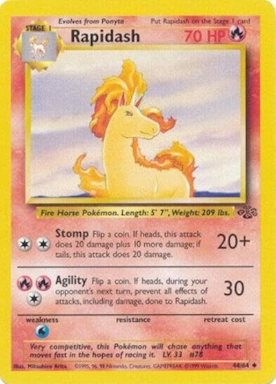 Rapidash 44/64 – Dschungel (Unbegrenzt) – Normal