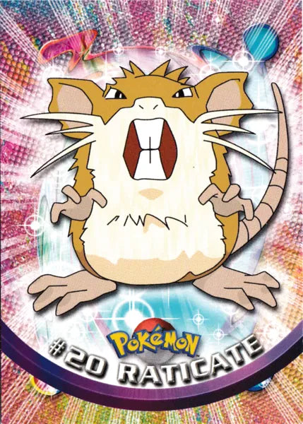 Raticate 20 - Topps Series 1 - Normal – RareCards