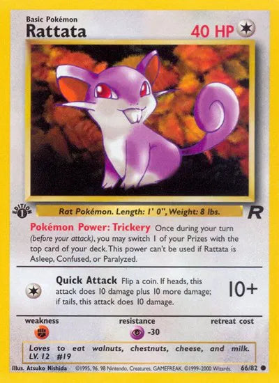 Rattata 66/82 – Team Rocket (Unbegrenzt) – Normal
