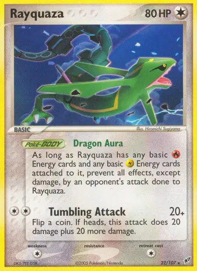 Rayquaza 22/107 - EX Deoxys - Normal