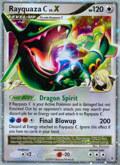 Rayquaza C Lv.X 146/147 - Supreme Victors - Holofoil