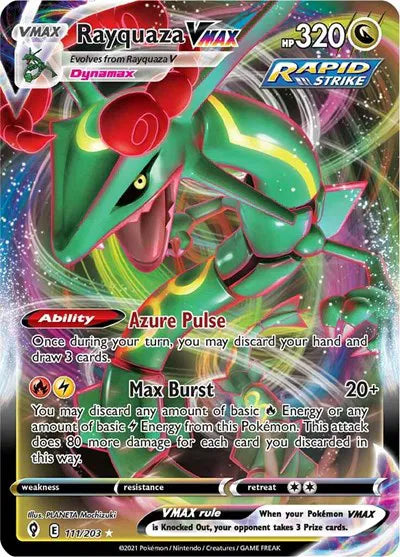 Rayquaza VMAX 111/203 - Evolving Skies - Holofoil