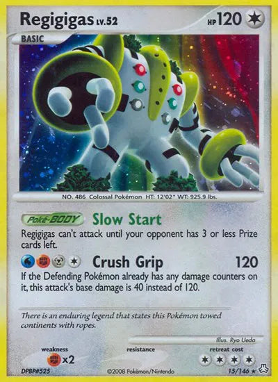 Regigigas Lv.52 15/146 - Legends Awakened  - Holofoil