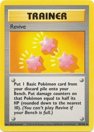 Revive 89/102 - Base Set (Unlimited) - Normal
