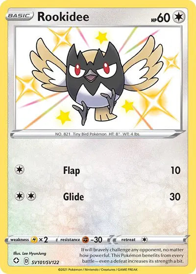 Rookidee SV101/SV122 - Shining Fates: Shiny Vault - Holofoil