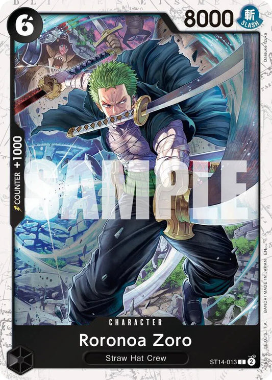 Roronoa Zoro ST13-013 - The Best Vol.2 - Pirate Foil